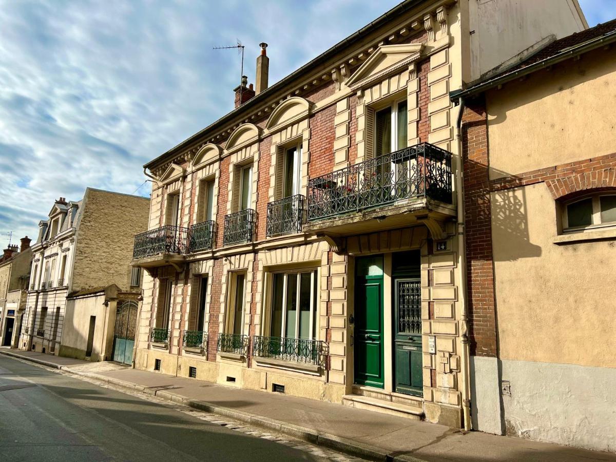 Appartement De Luxe Avec Fresque, Hyper Centre Et Parking Sure Fontainebleau Eksteriør billede